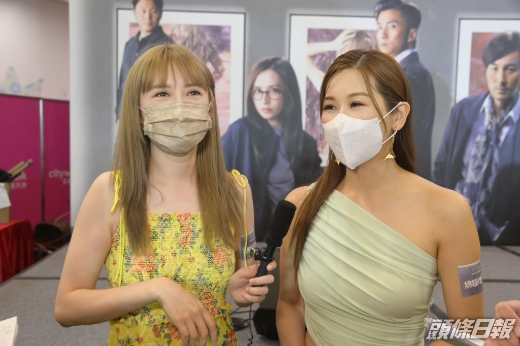 龔嘉欣笑拍檔在劇中激戰時穿得太多衫，反被趙希洛指留待拍3.0時由她演出。